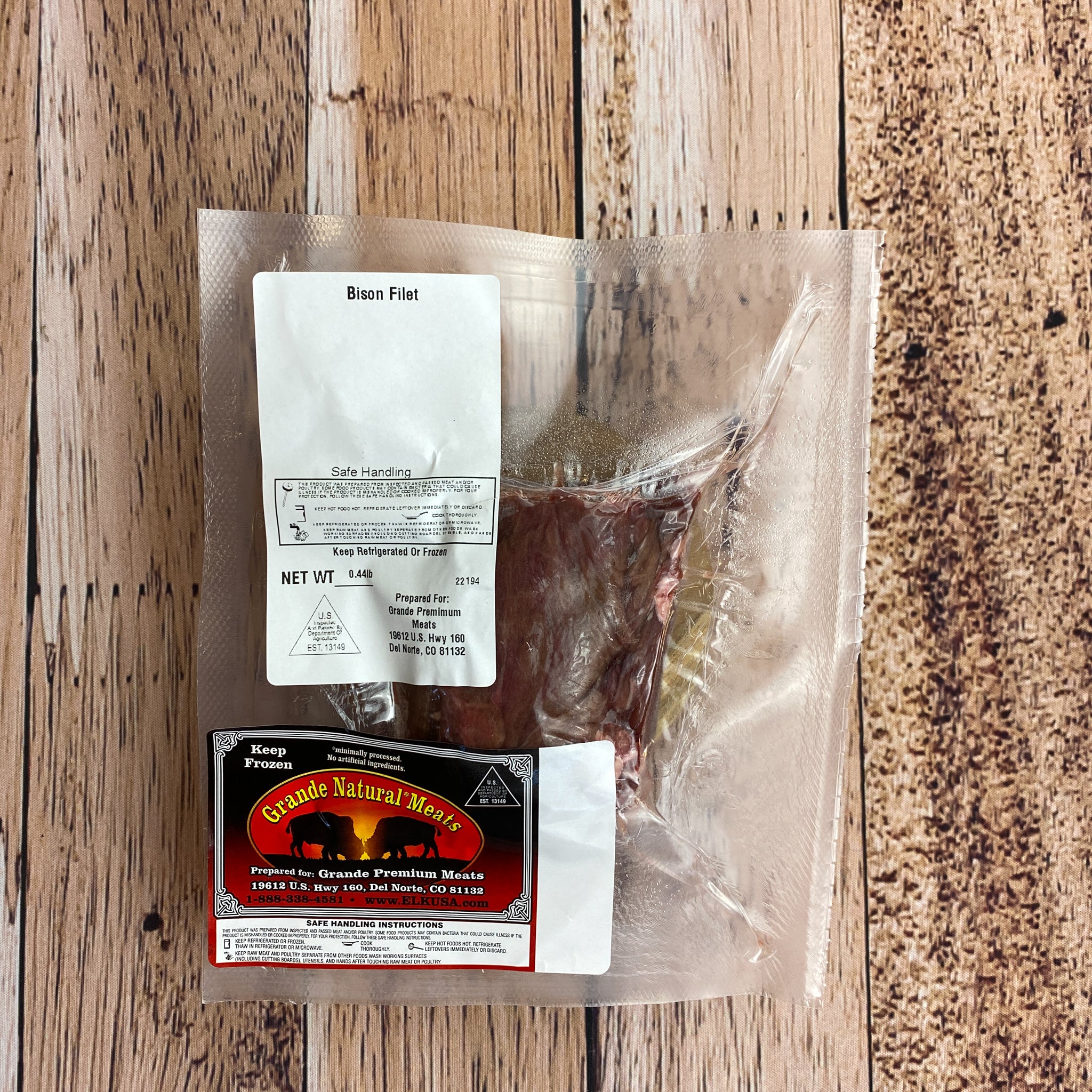 Buffalo Tenderloin Filet