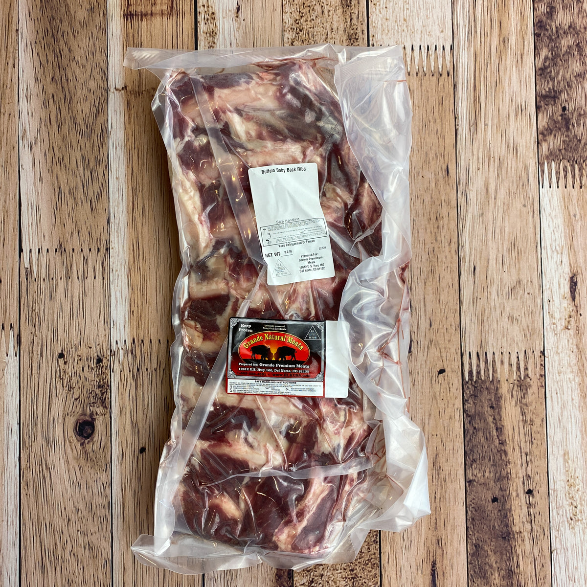 Buffalo Ribbs Buffalo Back Ribs – ElkUSA