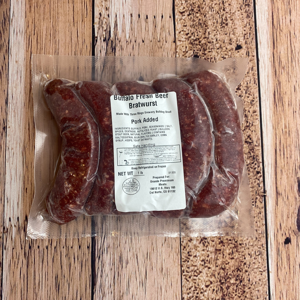Buffalo Beer Bratwurst