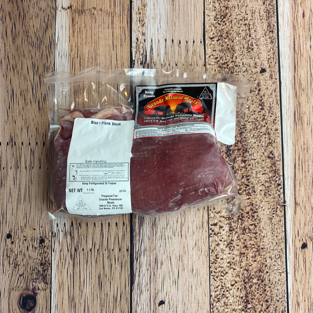 Buffalo Flank Steak