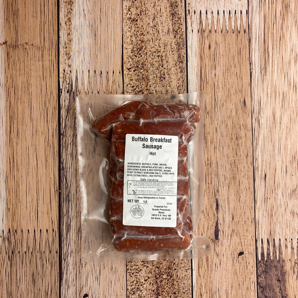 Buffalo Hot Breakfast Sausage Links