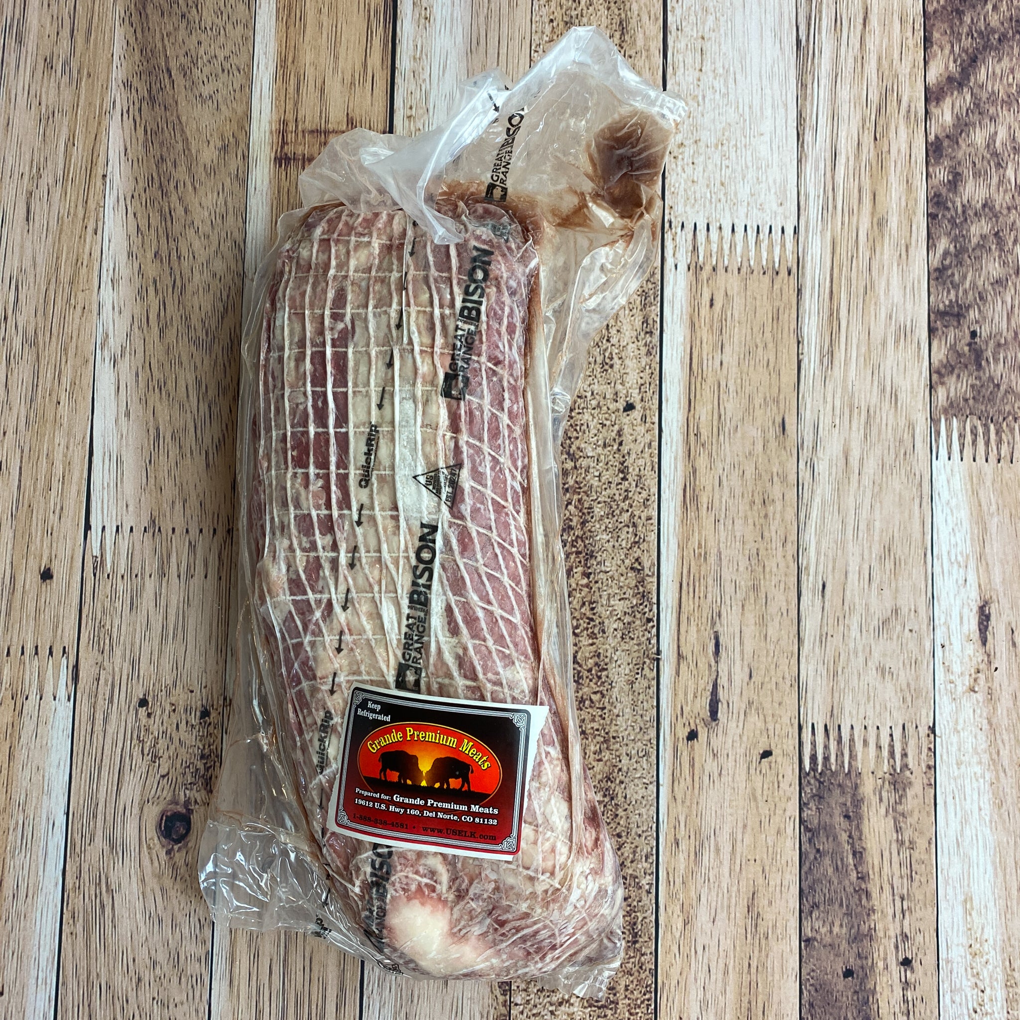 Buffalo Boneless Rib Roast