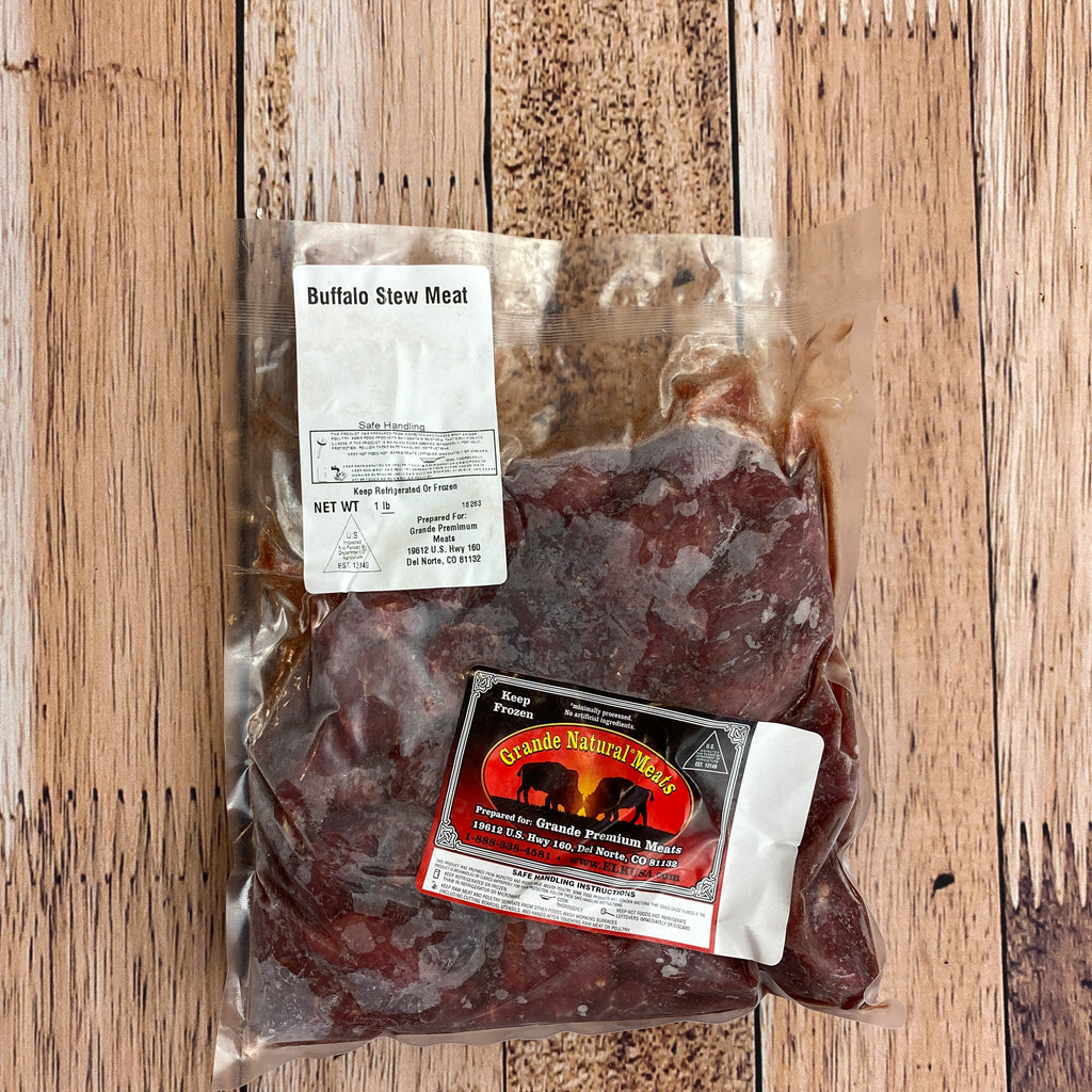 Buffalo Stew Meat