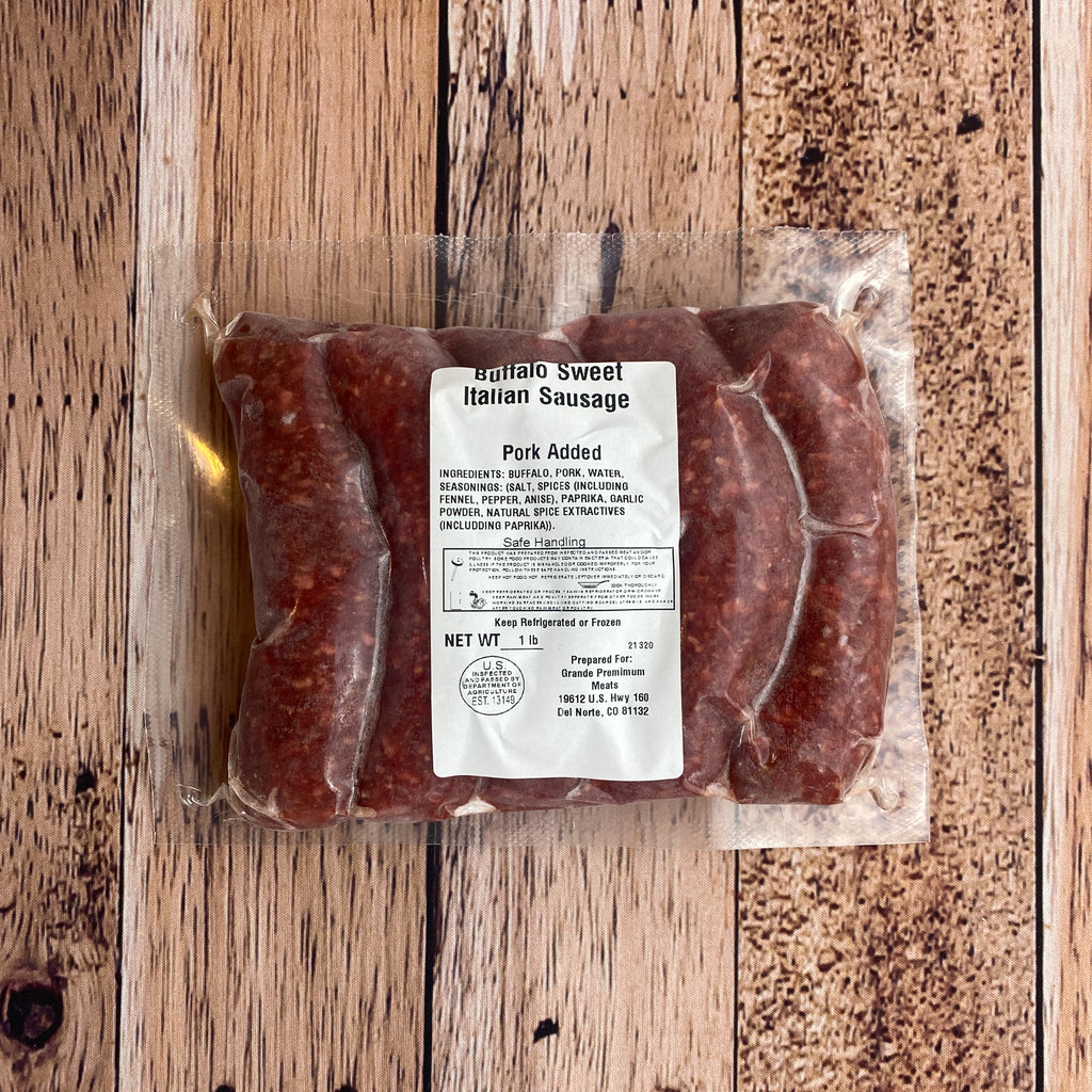 Buffalo Sweet Italian Link Sausage