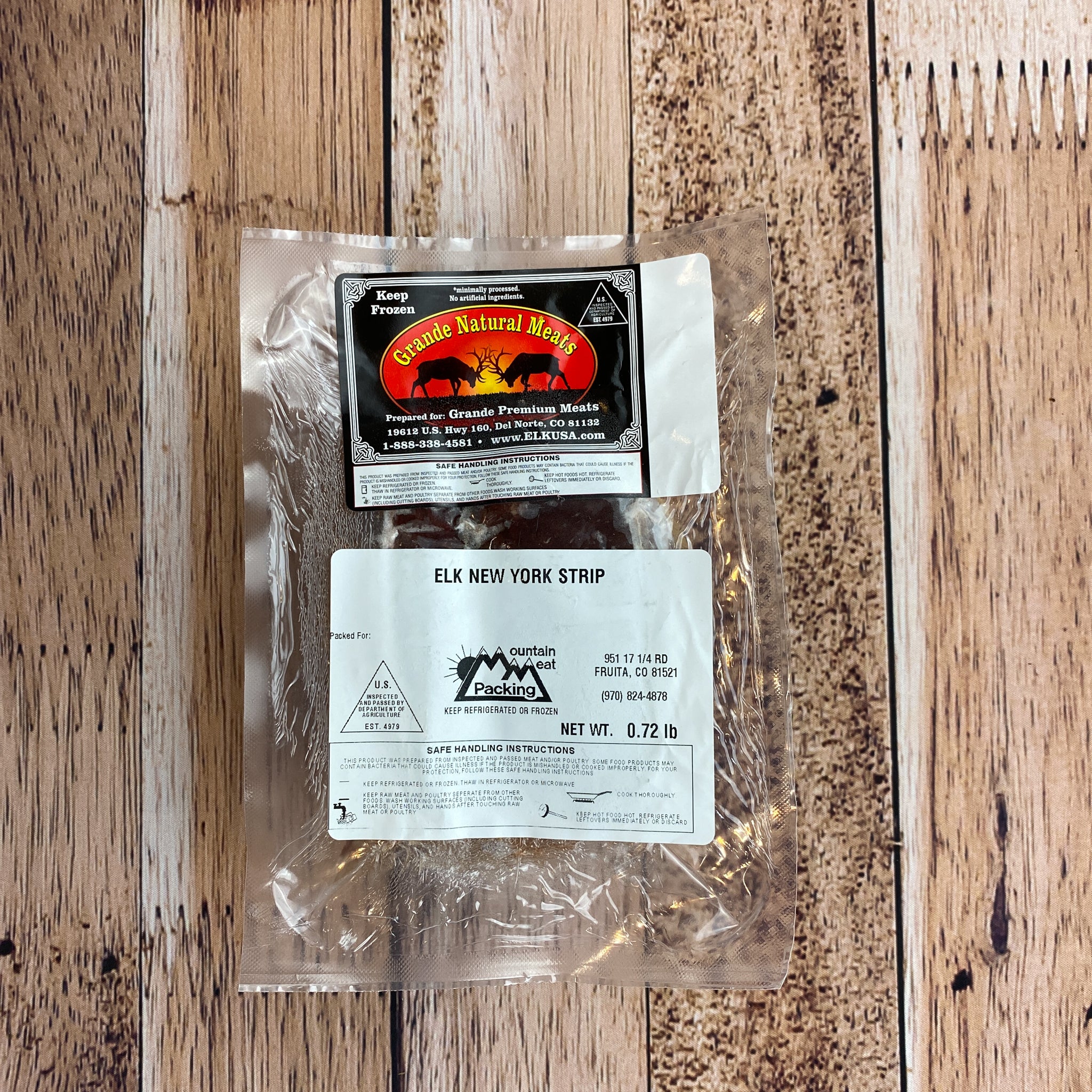 Elk New York Strip (Petite)