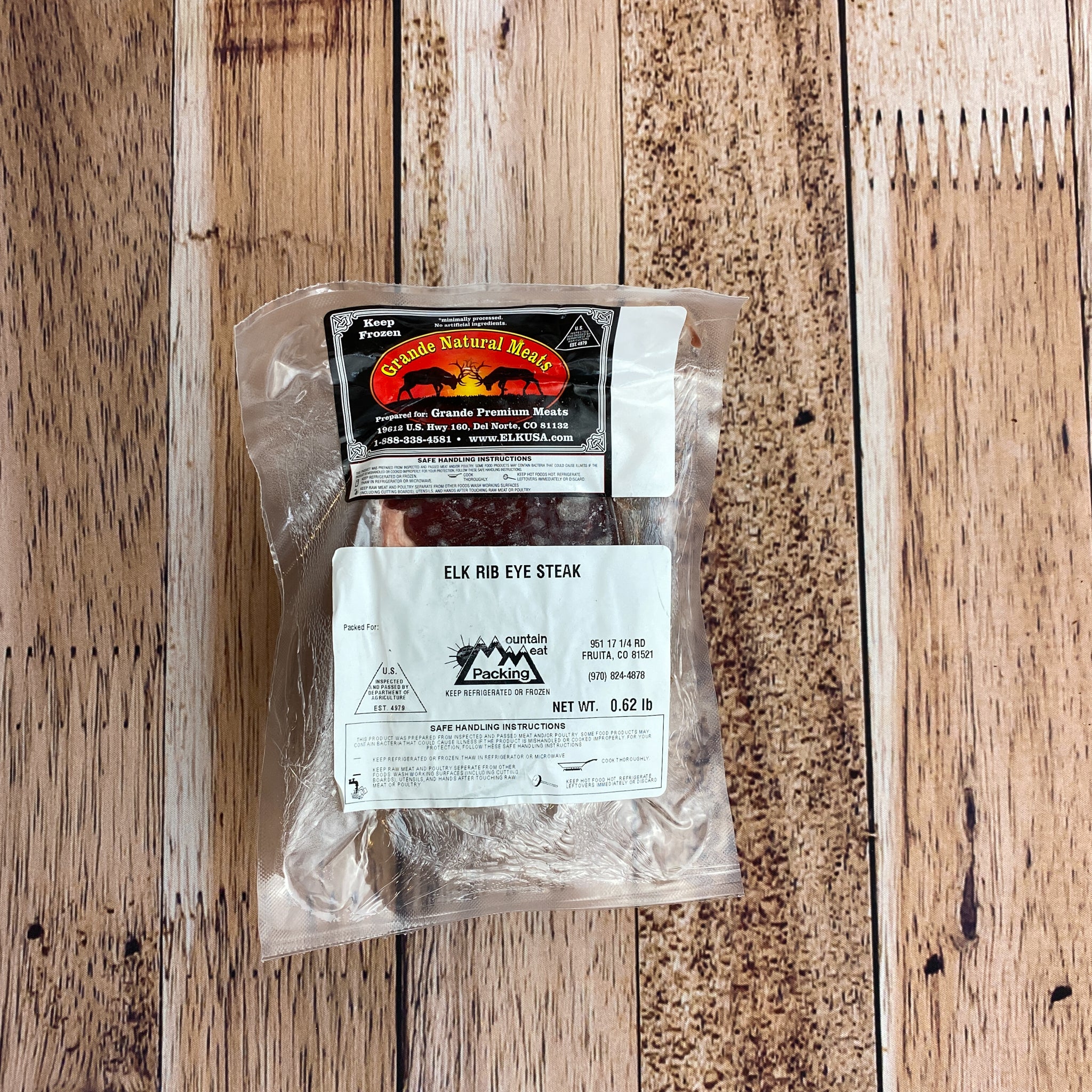 Elk Ribeye Steak