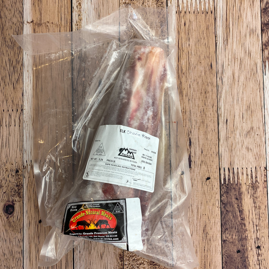 Elk Shank Roast