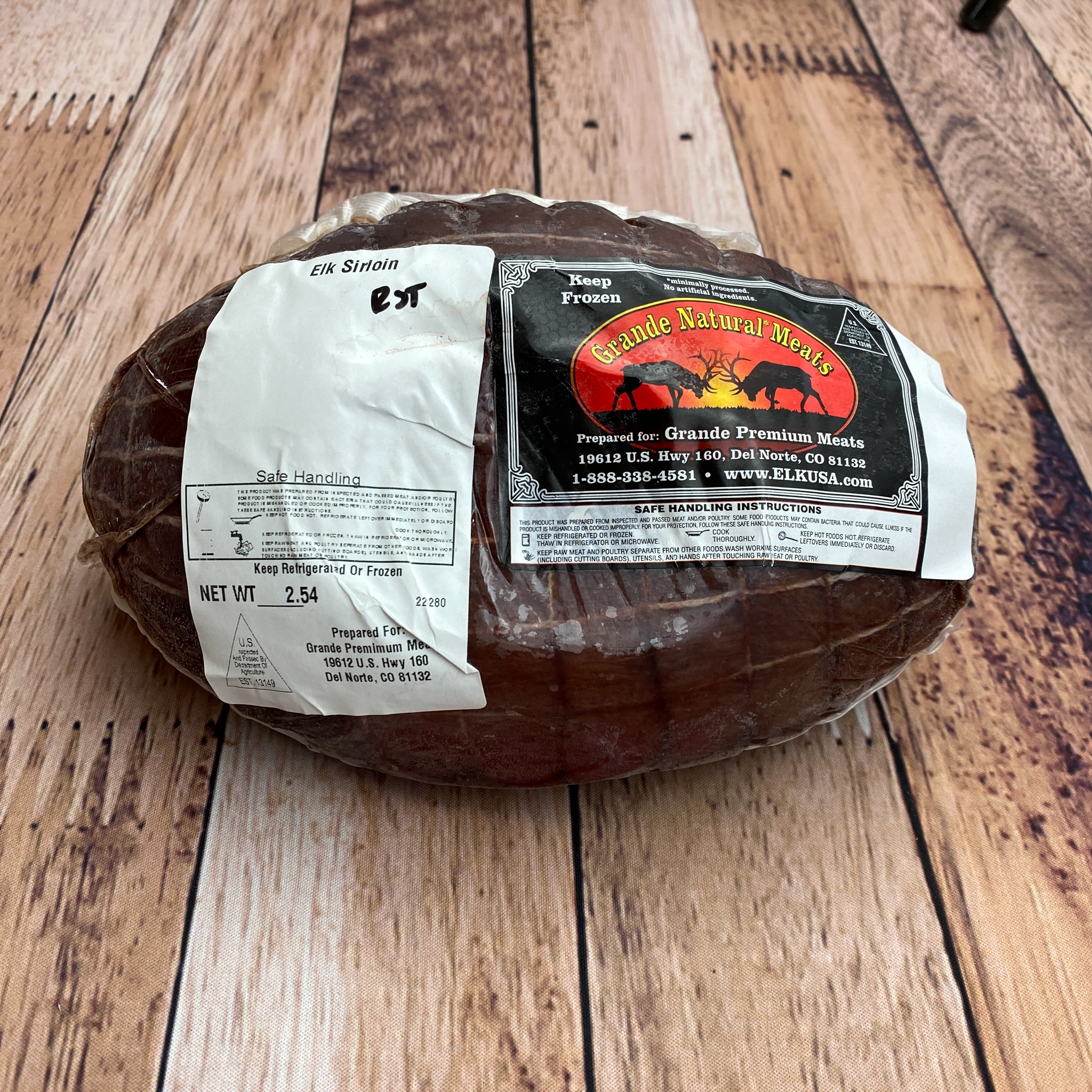 Elk Sirloin Butt Roast