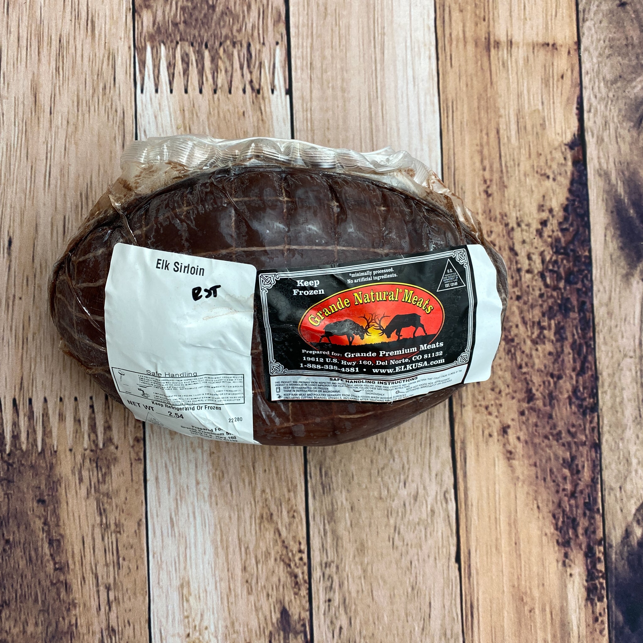 Elk Sirloin Butt Roast