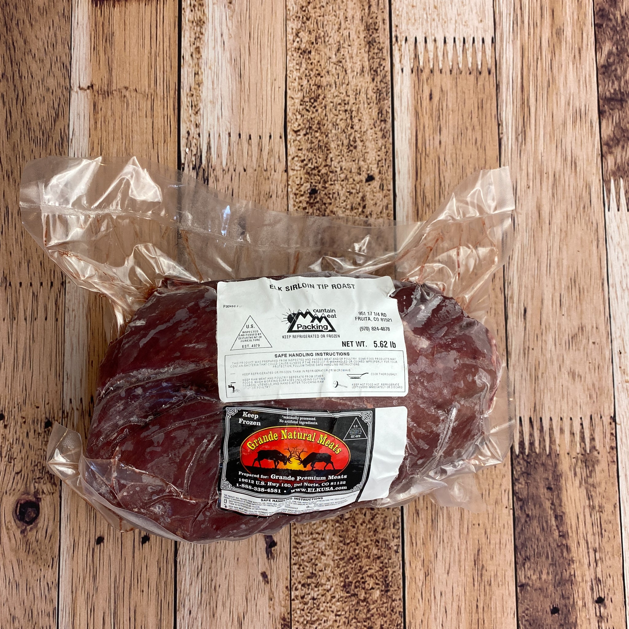 Elk Sirloin Tip Roast