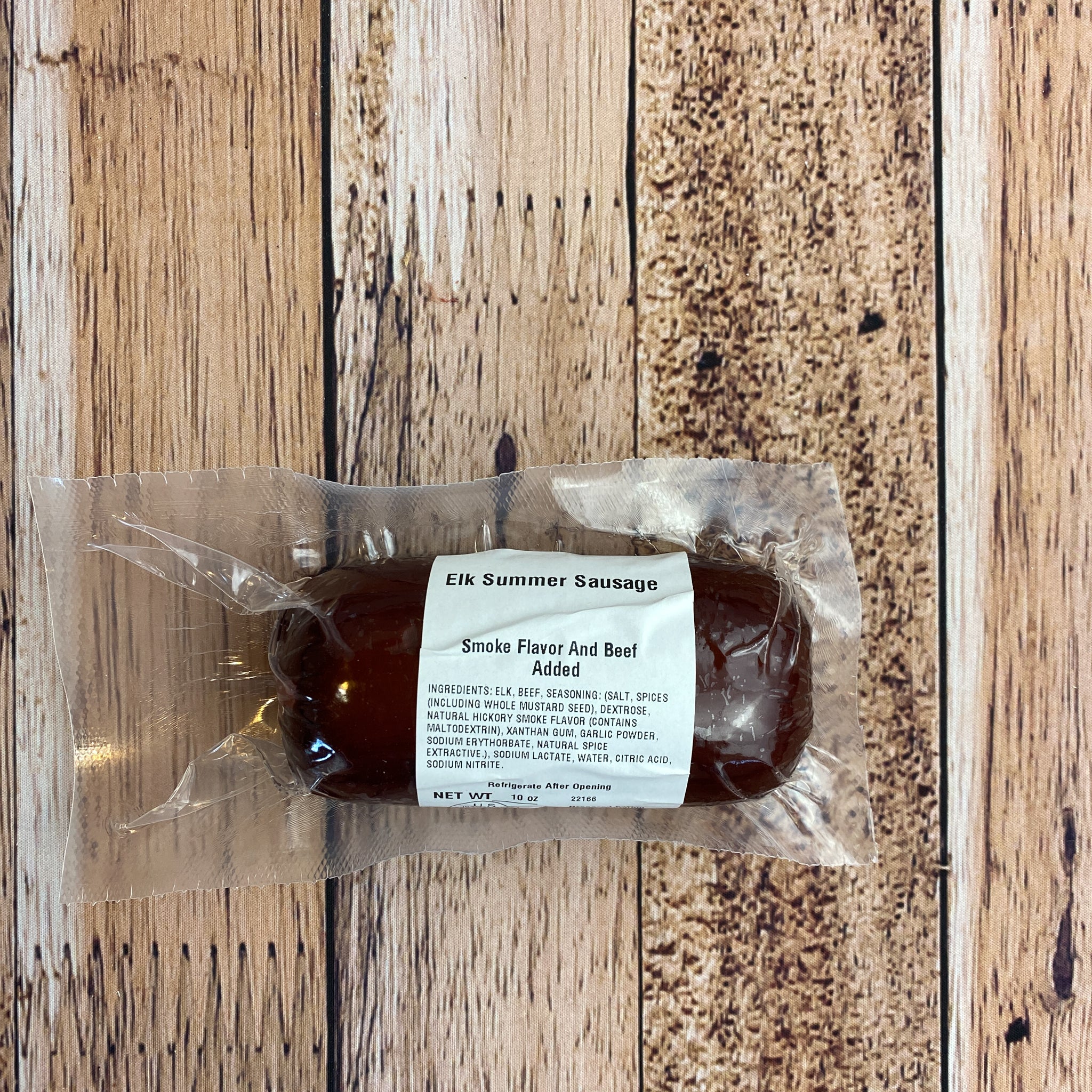 Elk Summer Sausage, 8 oz.