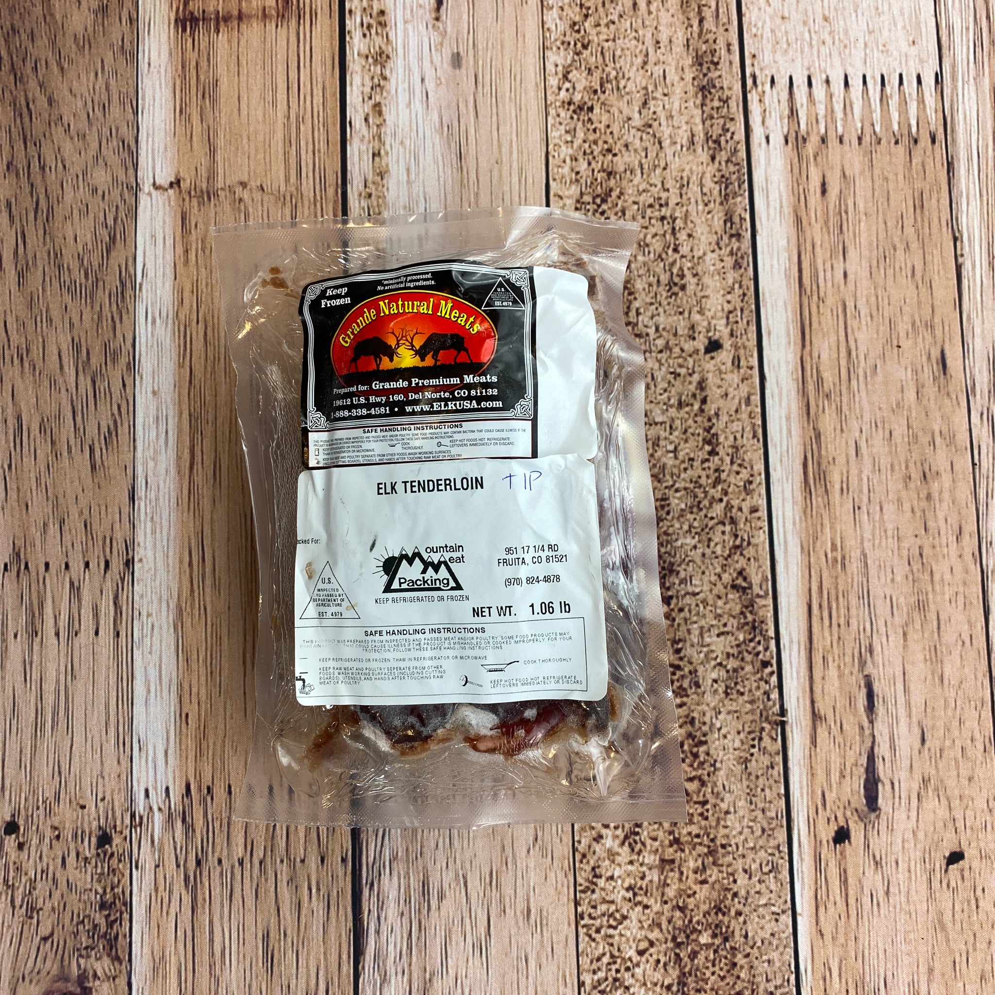 Elk Tenderloin Tips