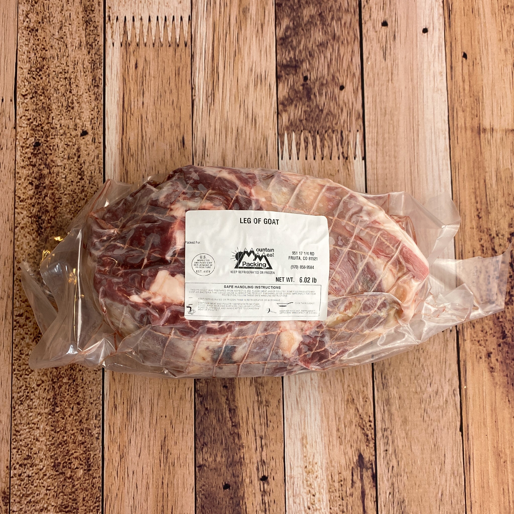 Goat Leg Roast Bone-in