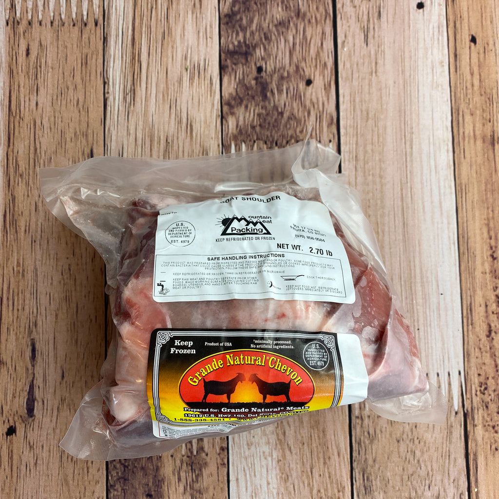 Goat Shoulder Roast Bone-in