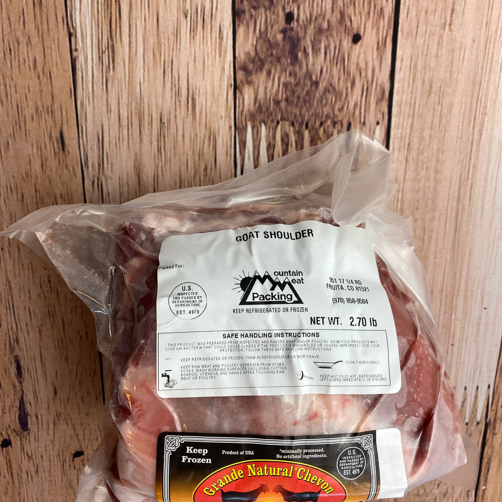 Goat Shoulder Roast Bone-in