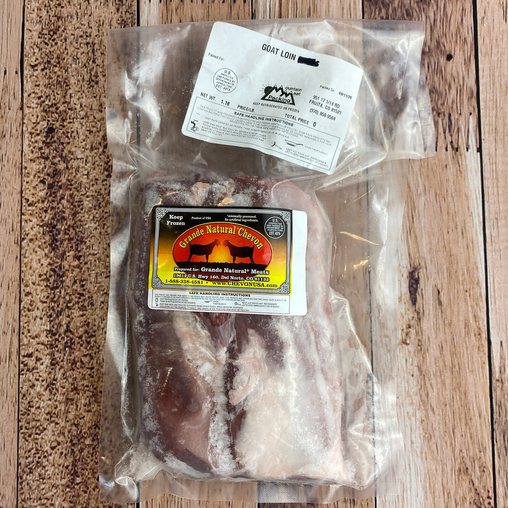 Goat Whole Loin Boneless