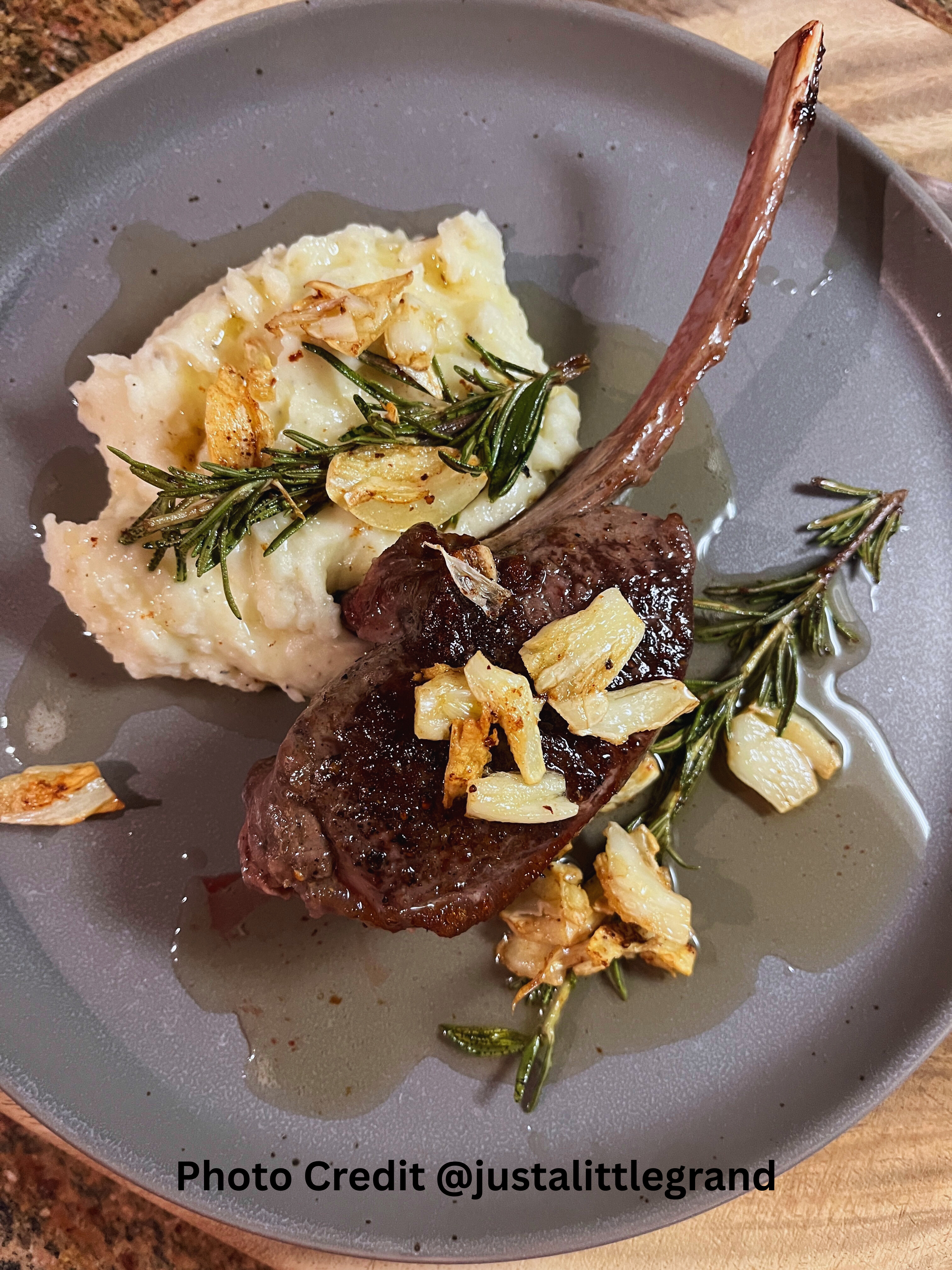 Elk Tomahawk Ribeye Steak