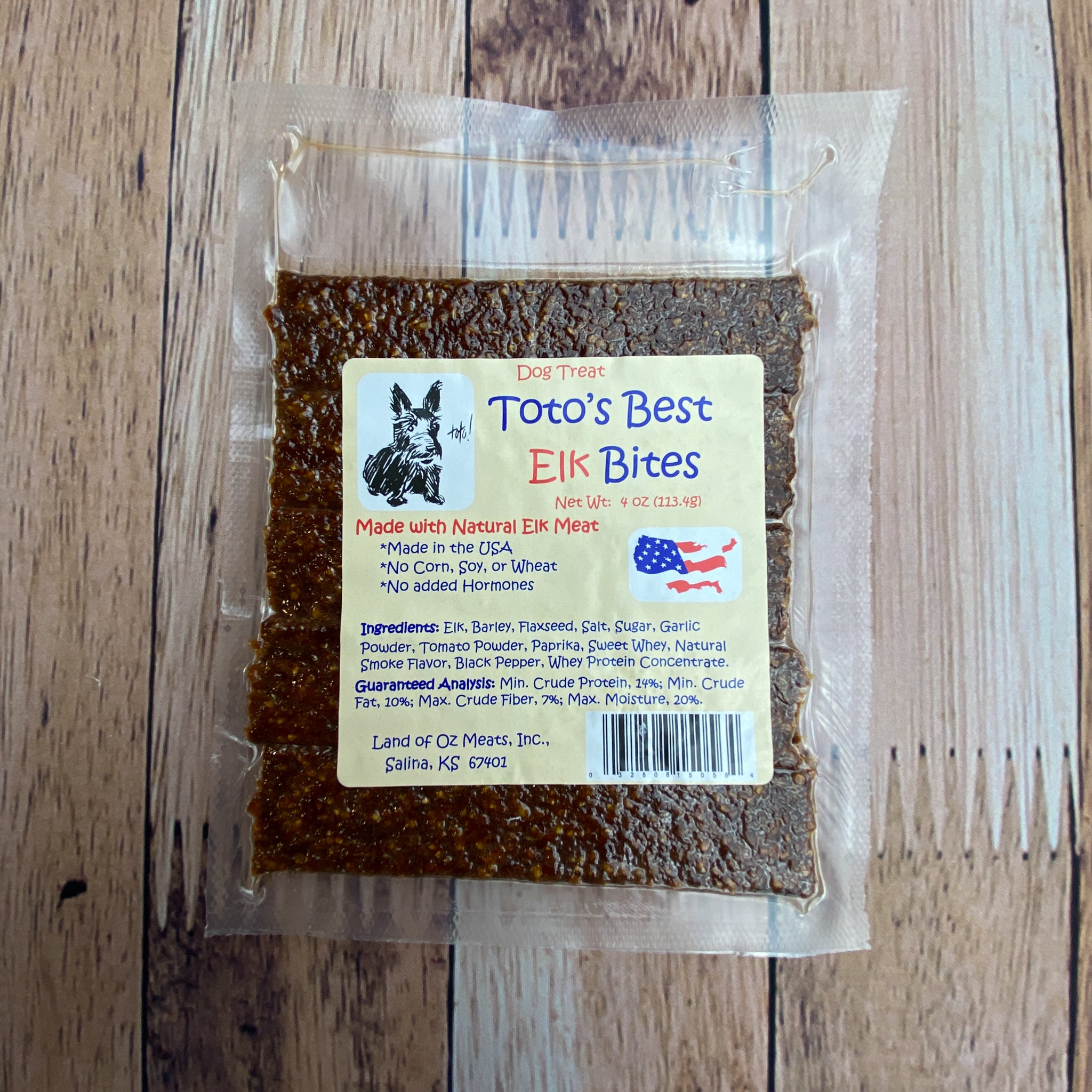 Toto's Best Elk Bites 4 oz