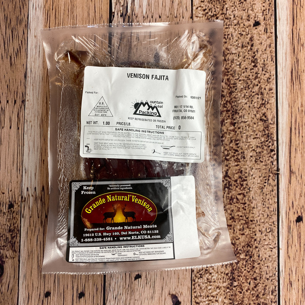 Whitetail Fajita Strips