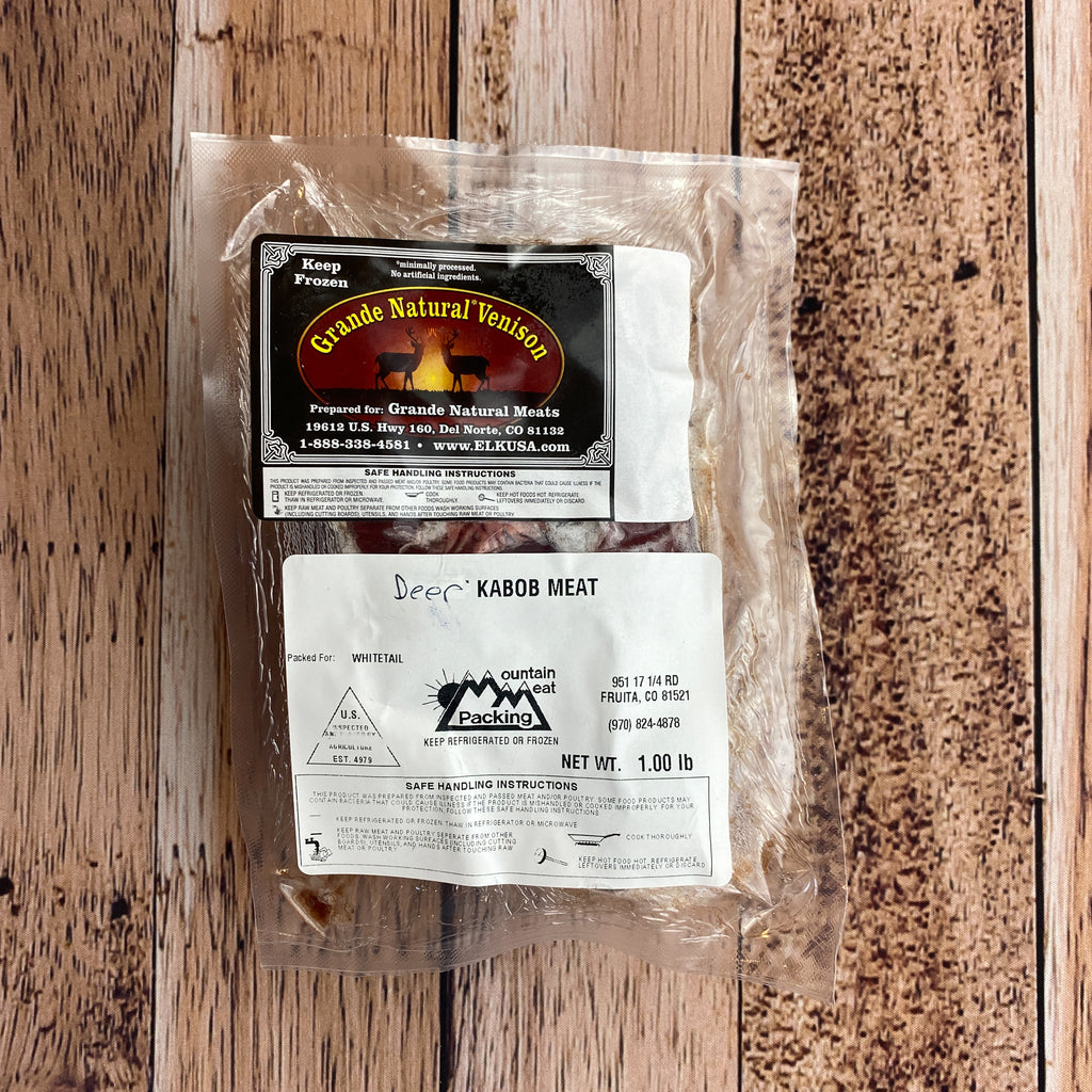 Whitetail Kabobs