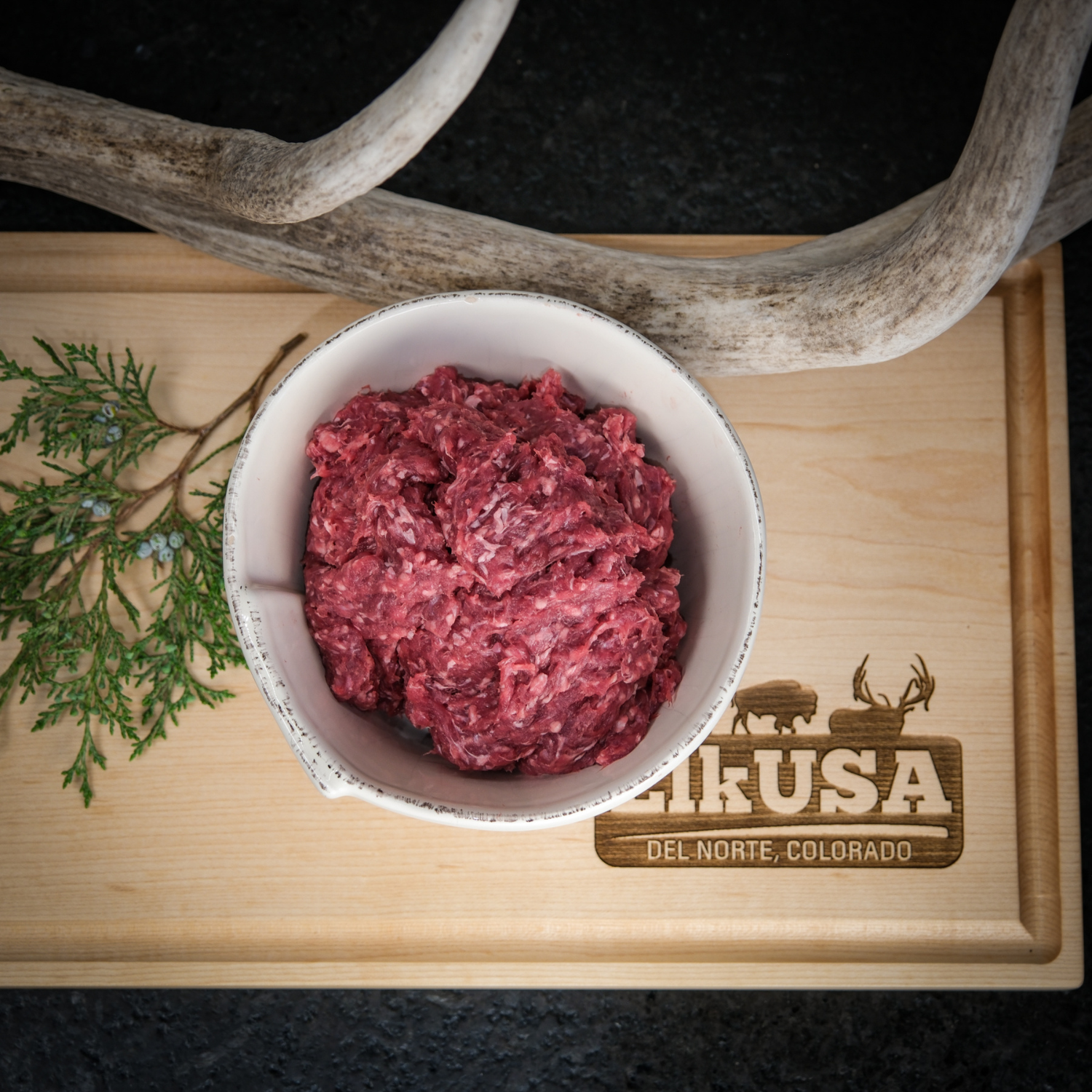 Elk Ground with Liver