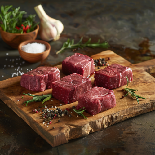 sample pack of premium elk steaks from elk usa