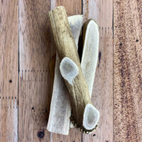Antler Chews, large, sliced. 3 pieces.