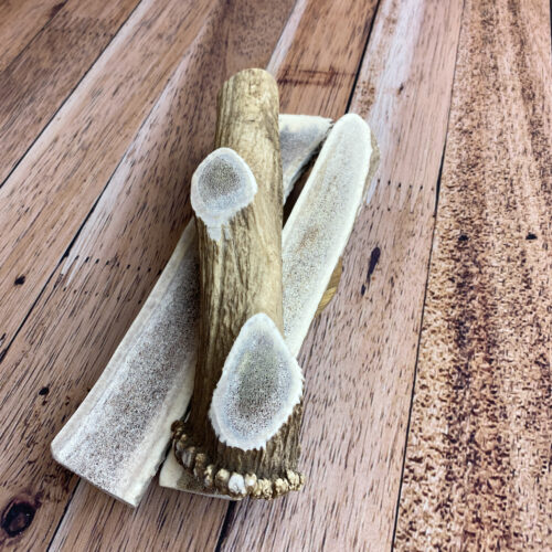 Antler Chews, large, sliced. 3 pieces.