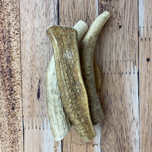 Antler chews, medium. 3 pieces.