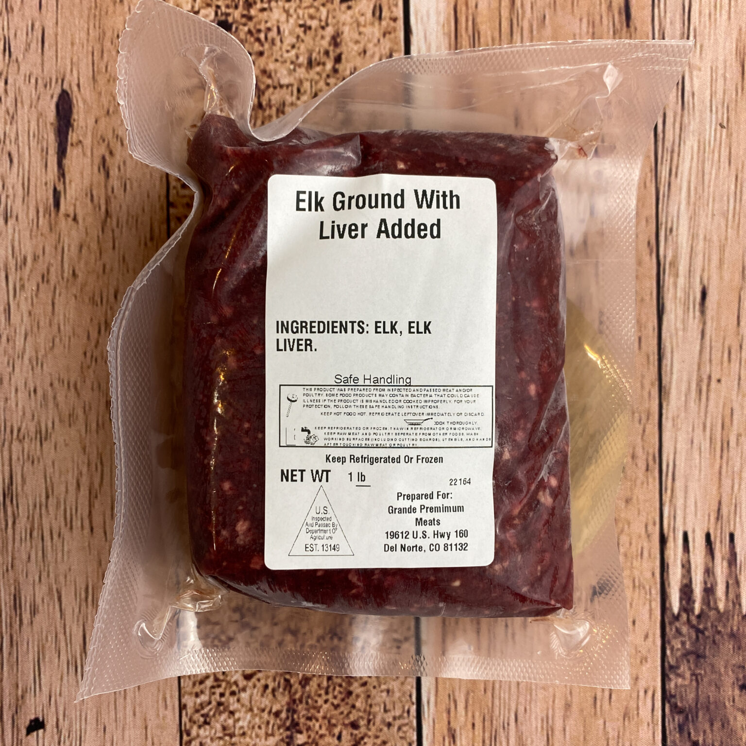 Elk Ground With Liver - ElkUSA